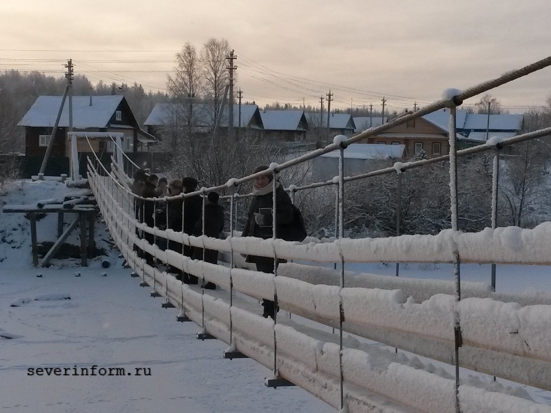 Белозерск Вологодская область зимой